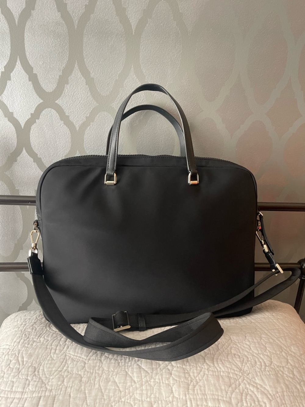 Kate spade Black Laptop Bag - Sleek Professional Work Bag - Picture 2 of 5